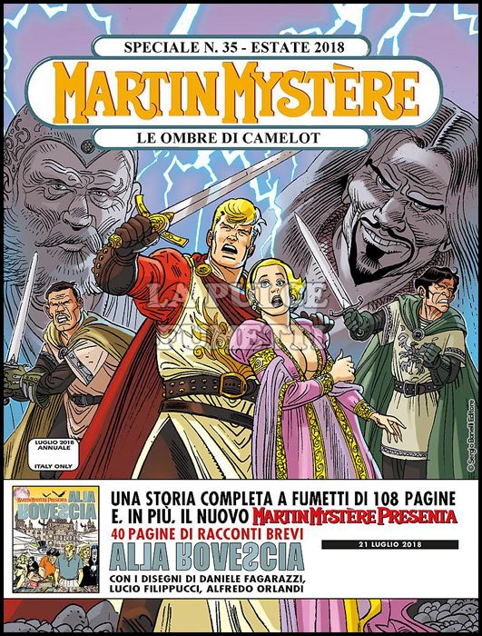 MARTIN MYSTERE SPECIALE # 35: LE OMBRE DI CAMELOT